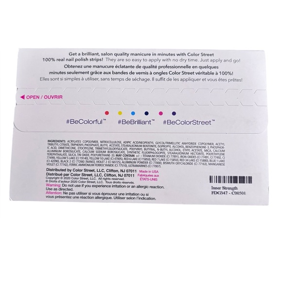 Color Street Inner Strength Nail Polish Strips - Picture 4 of 4